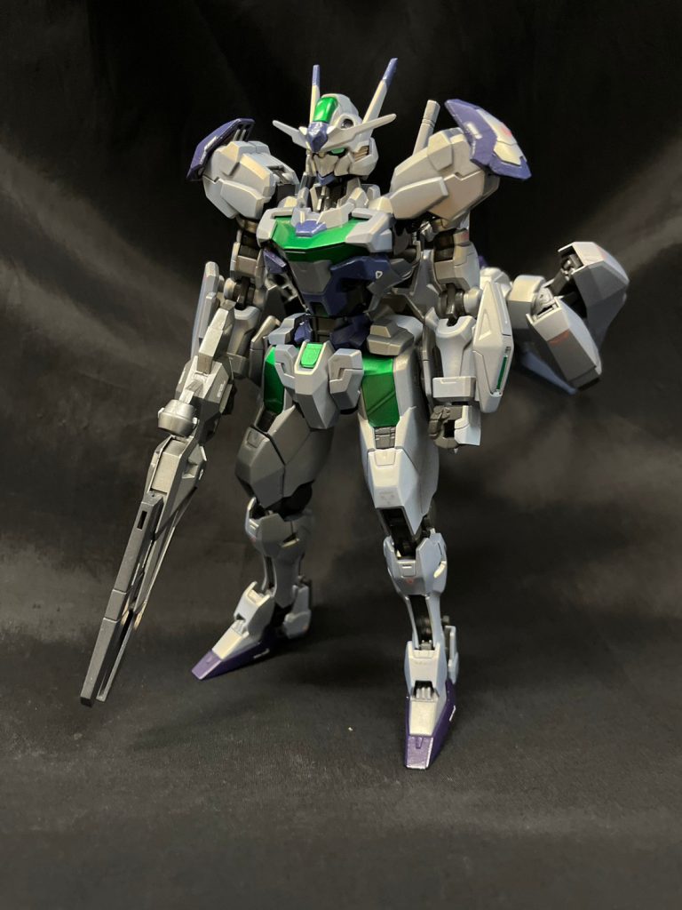 ガンダムエアロンダイト–2枚目/制作者：カテキンミント