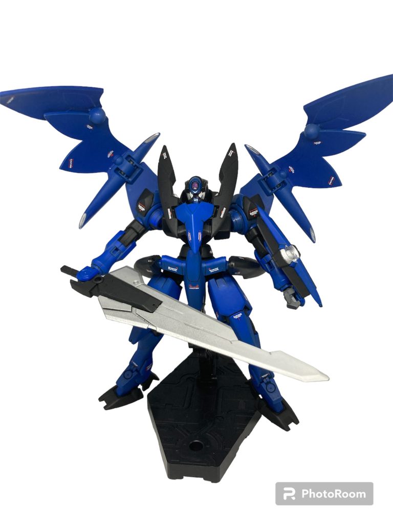 機動力メインの時は翼状に展開。