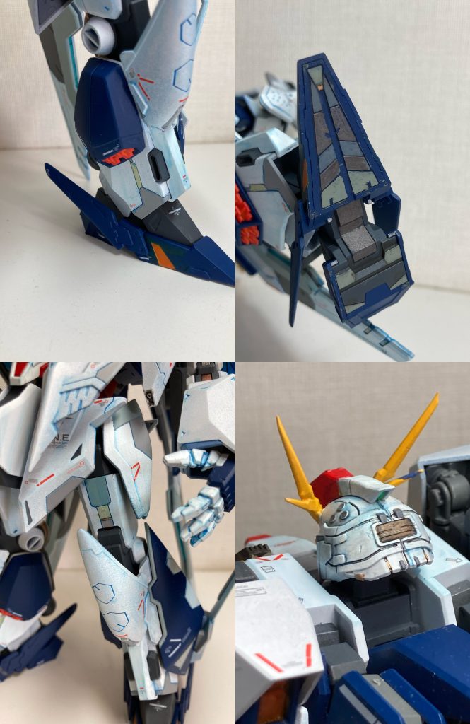 その他、スジボリを行い、複数色で塗り分けしてみました。