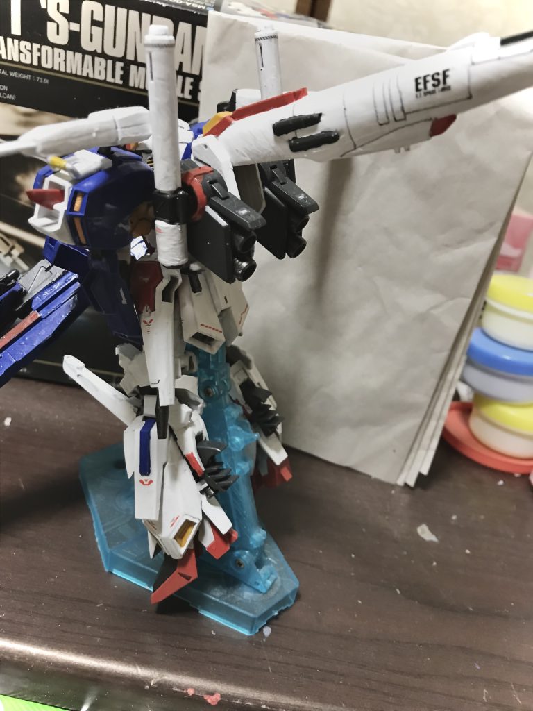 後ろです｡ 足をいじりすぎてほとんど動かなくなりました。（笑）