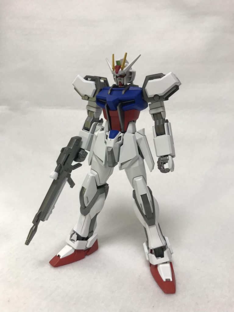 素ストライク。表面処理と彫り直しくらいです。組みやすく、塗りやすくスタイルもカッコよく、とても素晴らしい製品です。