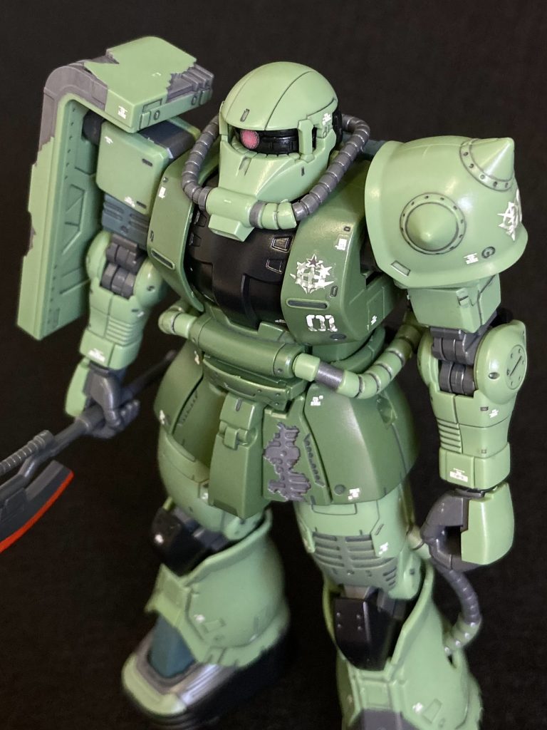 HG 1/144 MS-06F  CUCURUZ DOAN'S ZAKU–6枚目/制作者:KUROXY