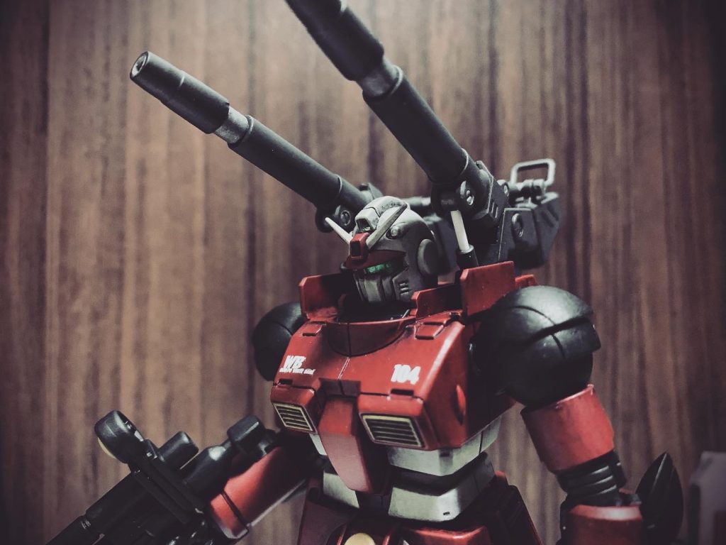 ガンキャノンはやっぱ赤が似合う^ ^