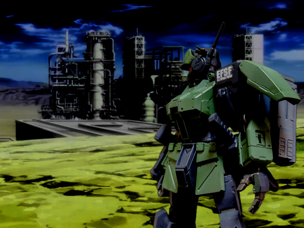 ロス「さてと…クレイン聞こえる?任務完了、ジオンに占領されていた工場を制圧した生物兵器の調査班を呼んでほしいまぁ…あるかどうか知らないけど…」