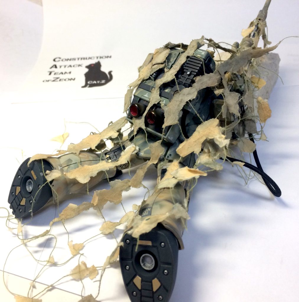 1/144 RG風　HGUC MS-05SC ザクⅠスナイパーカスタム–2枚目/制作者：茶家持