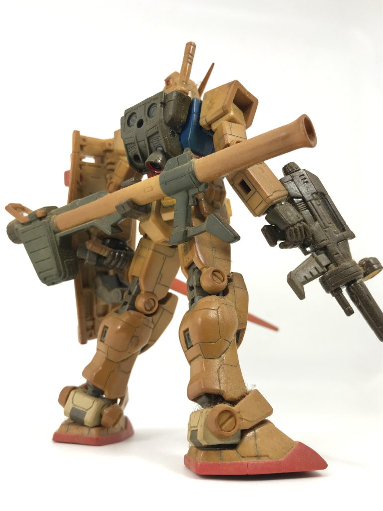 残念ながらバーニアが片方なくなってました😭触ると少しベトベトします😨（笑）