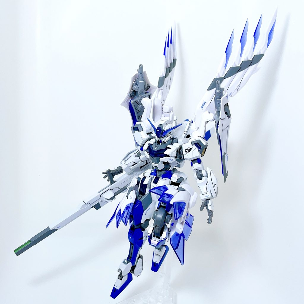 しかし、ウィング展開した姿ってなんでこうカッコいいんですかね~(^^♪しかも、これが良く動くんですよね~ww翼追加改造を検討中の方はおススメです!!