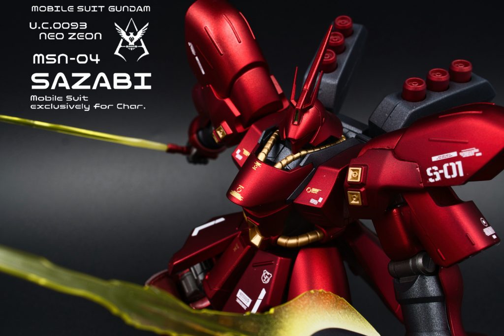 MSN-04_サザビー_HG–5枚目/制作者：おすぎ