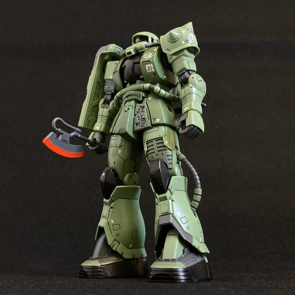 HG 1/144 MS-06F  CUCURUZ DOAN'S ZAKU–2枚目/制作者:KUROXY