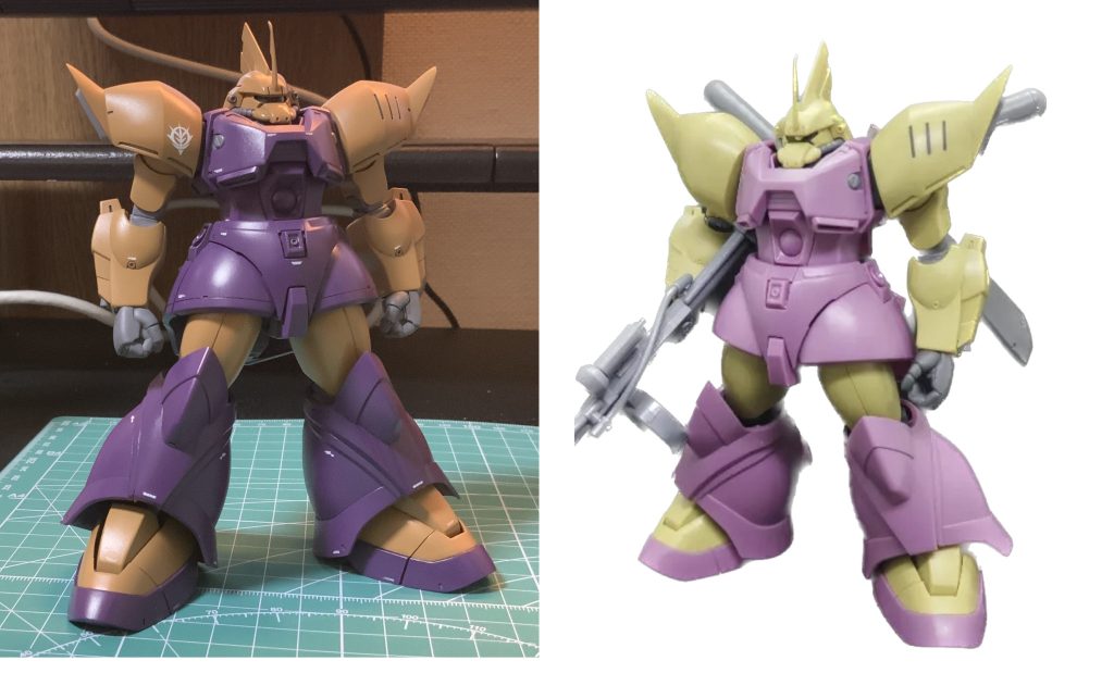 既製品分解前のとの比較です。