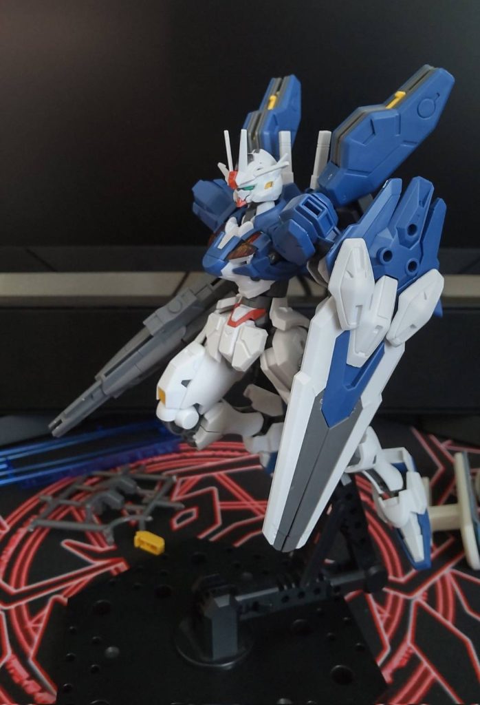 素組みです。この普通の形の方がかっこよかったかもしれません