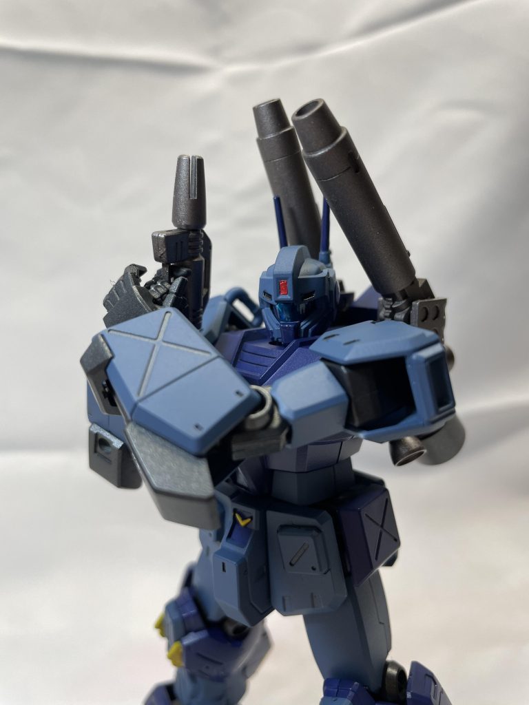サブウェポンはビームスプレーガンにしました。近距離戦になった時でも戦いやすいようにするためです。