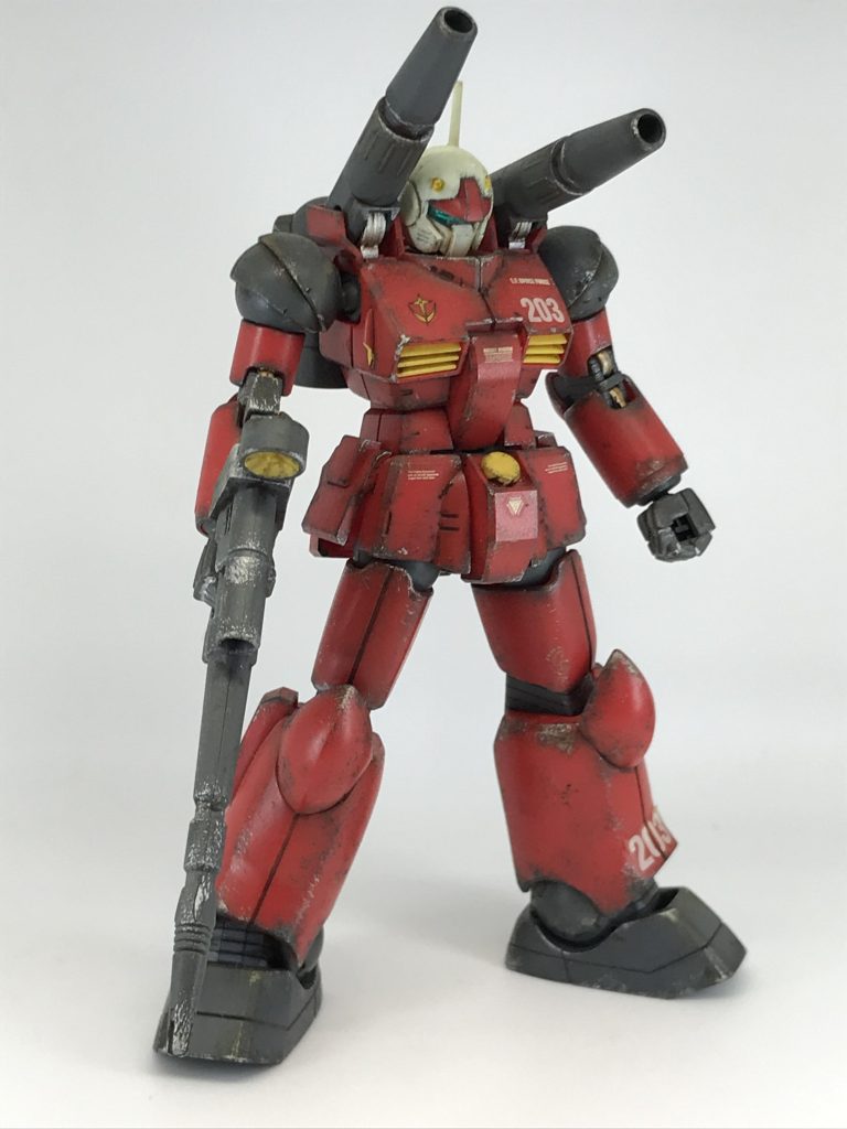 こちらは過去に投稿したHG ガンキャノン(REVIVE版)ですhttps://gumpla.jp/hg/1232444