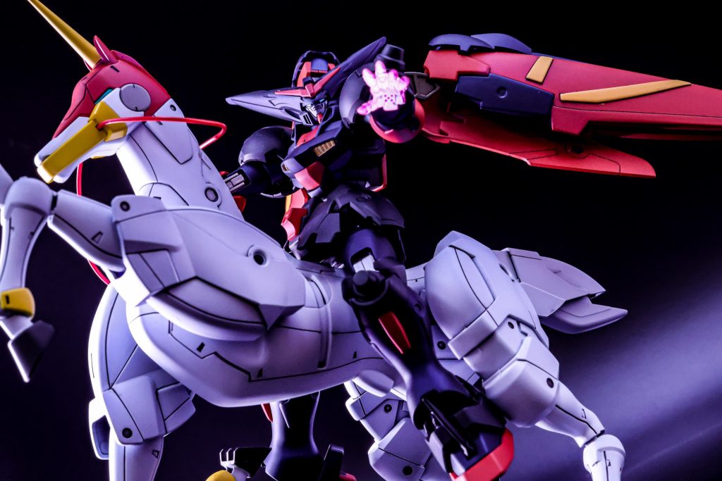 HGマスターガンダム&風雲再起–2枚目/制作者：おたま