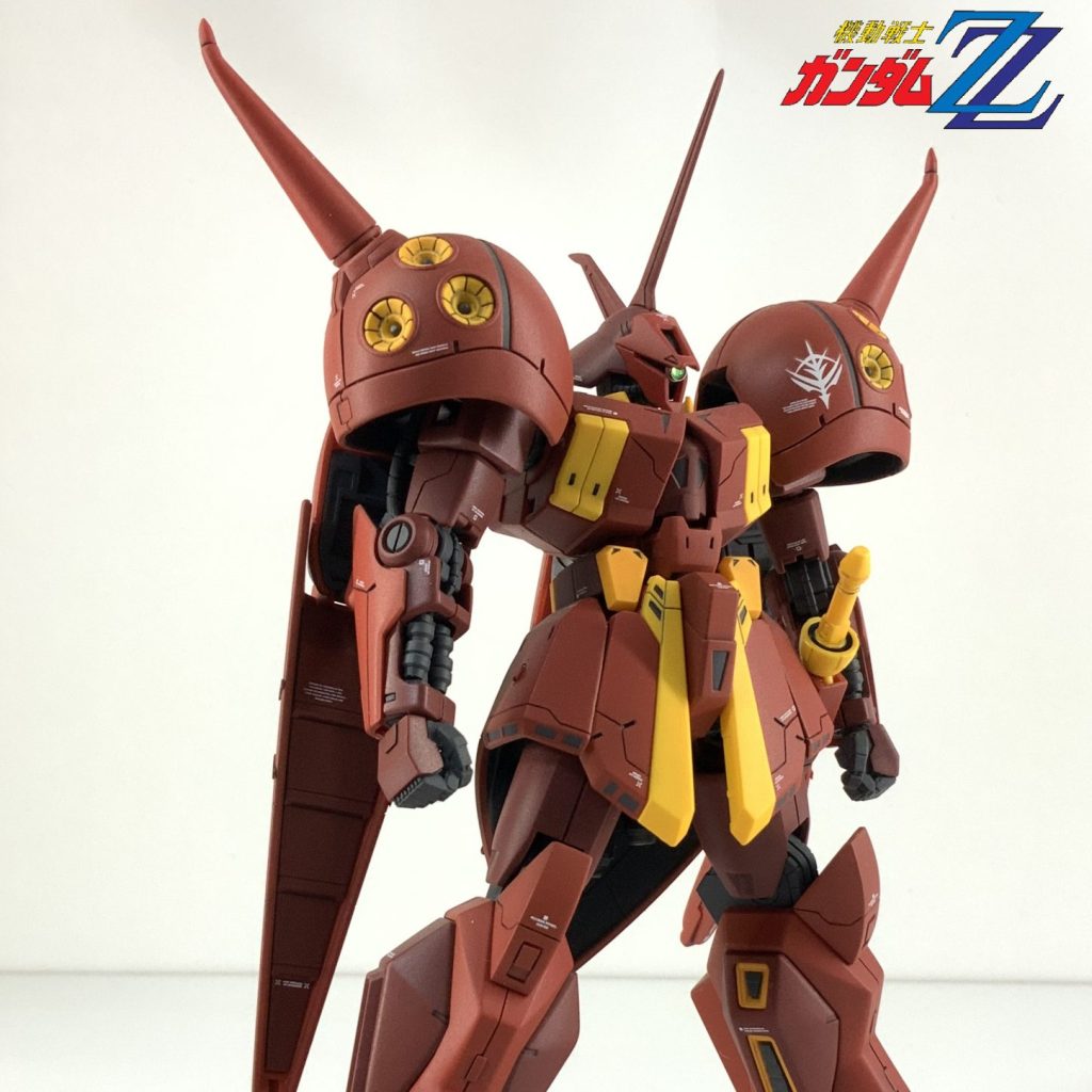 hguc Rジャジャ　全塗装　完成品 HGUC Rジャジャ 全塗装｜ふぁぶりかさんのガンプラ作品｜GUNSTA