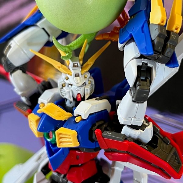 RGゴッドガンダム＆爆熱ゴッドフィンガー石破ラブラブ天驚拳