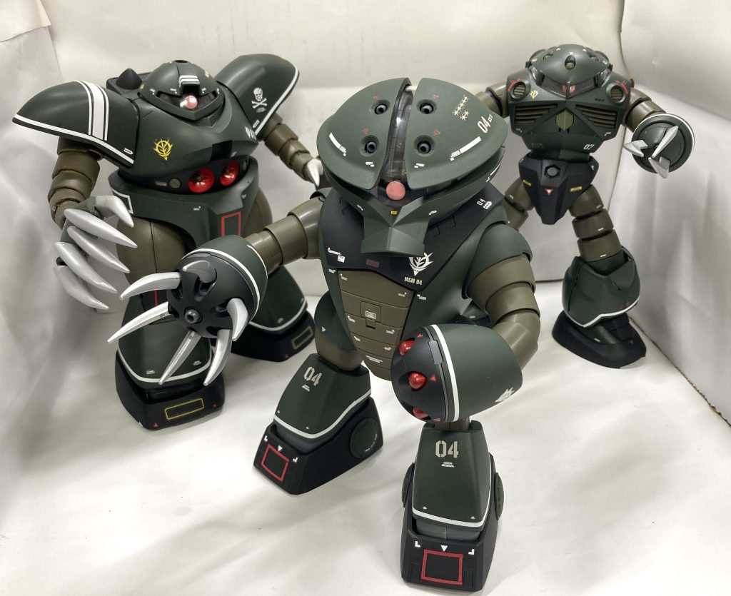 ジオン水泳部！緑組！MGゾックが出たらいいなぁ〜