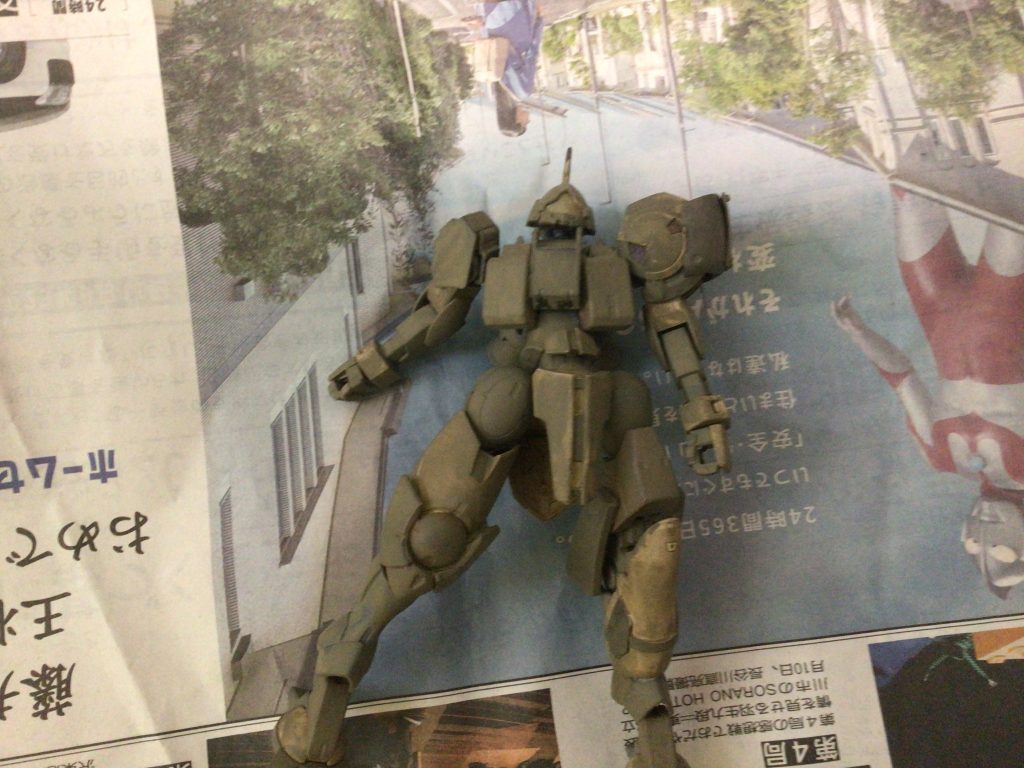 ウェザリング中画像。ウェザリングカラーはいいぞ!! いいねとコメントよろしくネ。