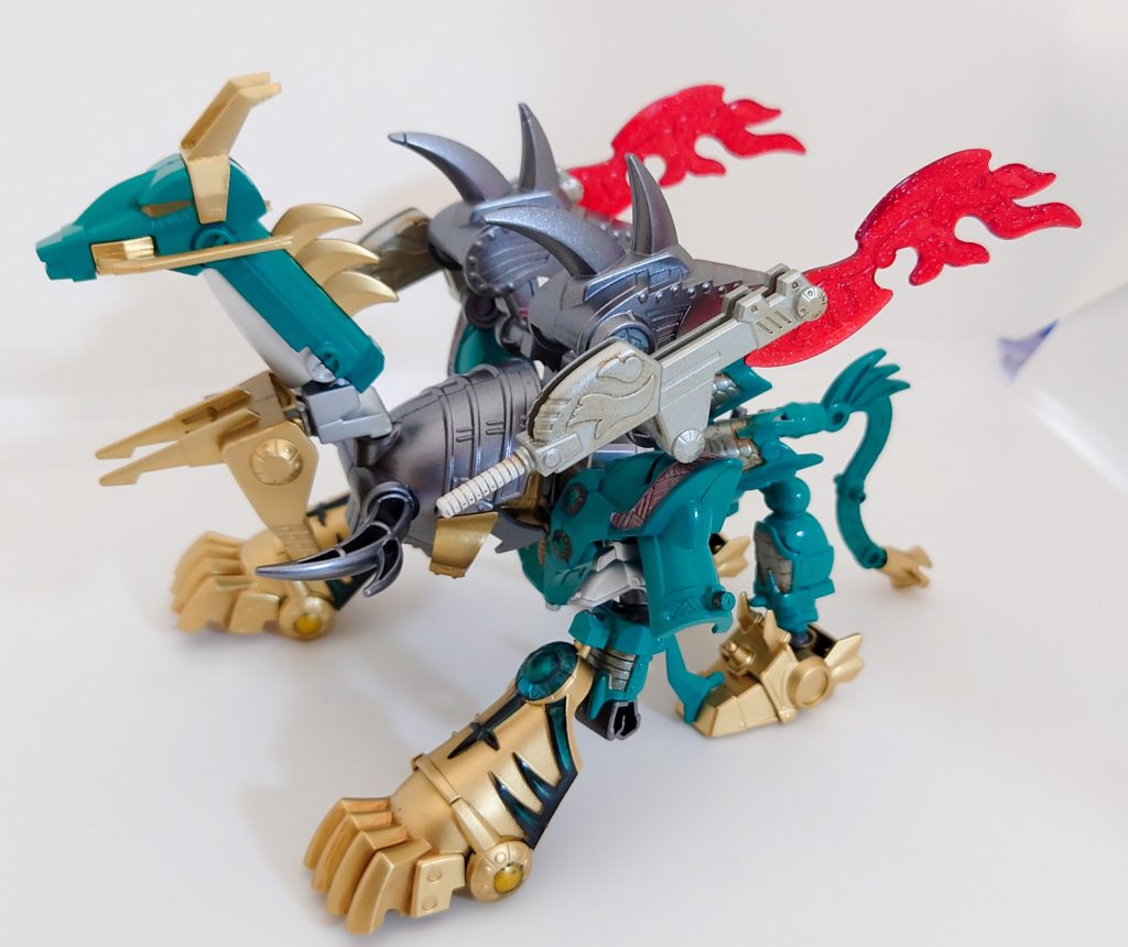 側面刀の炎のエフェクトも麒麟ぽくてお気に入りです。