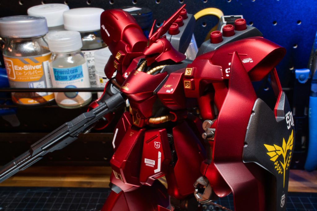 塗装赤…ガイアカラー：EXシルバー→ガイアカラー：クリアレッド黒…クレオス：GXメタルブラック黄…ガイアカラー：ブライトゴールド内部フレーム：ガイアカラー：ダークステンレスシルバートップコート…クレオス：スーパースムースクリアーYoutubeもやってます！よろしければ見てやってください。https://youtu.be/r_msjAoulEc?si=GBcPTzZlUXYmtoXe良ければtwitterもhttps://twitter.com/s_riki_lcgp/status/1688515373556273152