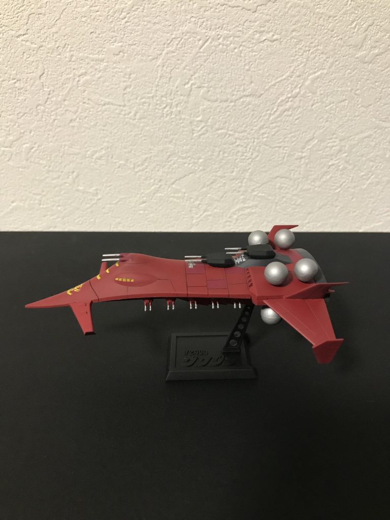 意外と筋彫りがノッペリ感消してくれました