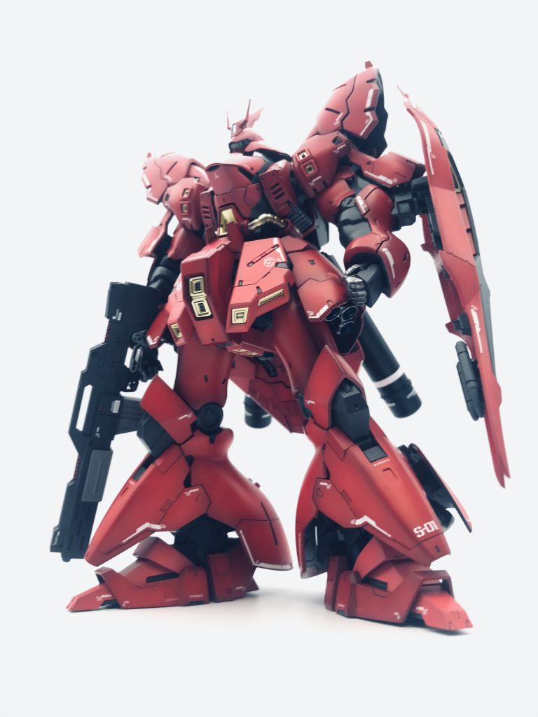 RGはそのままでも充分カッコイイですね。ここまできたらやっぱりνガンダムも作りたいです。最後まで閲覧ありがとうございました😊