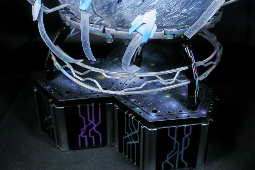 ベースはクワイエットゼロとパーメットが拡散した宇宙をイメージ。