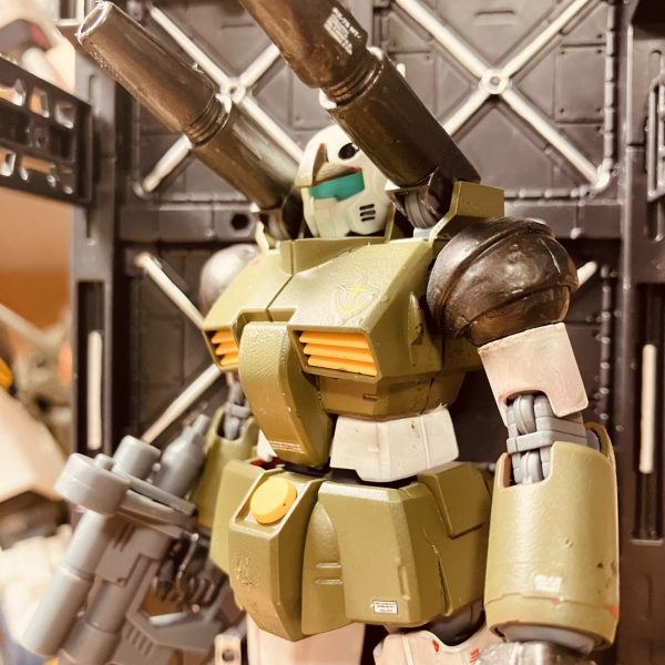 HGガンキャノンと②アッガイ