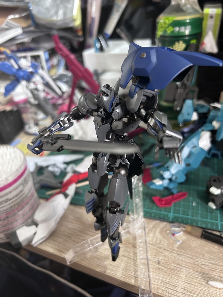 制作途中で撮ったこの画像が1番かっこいいアングルでした…