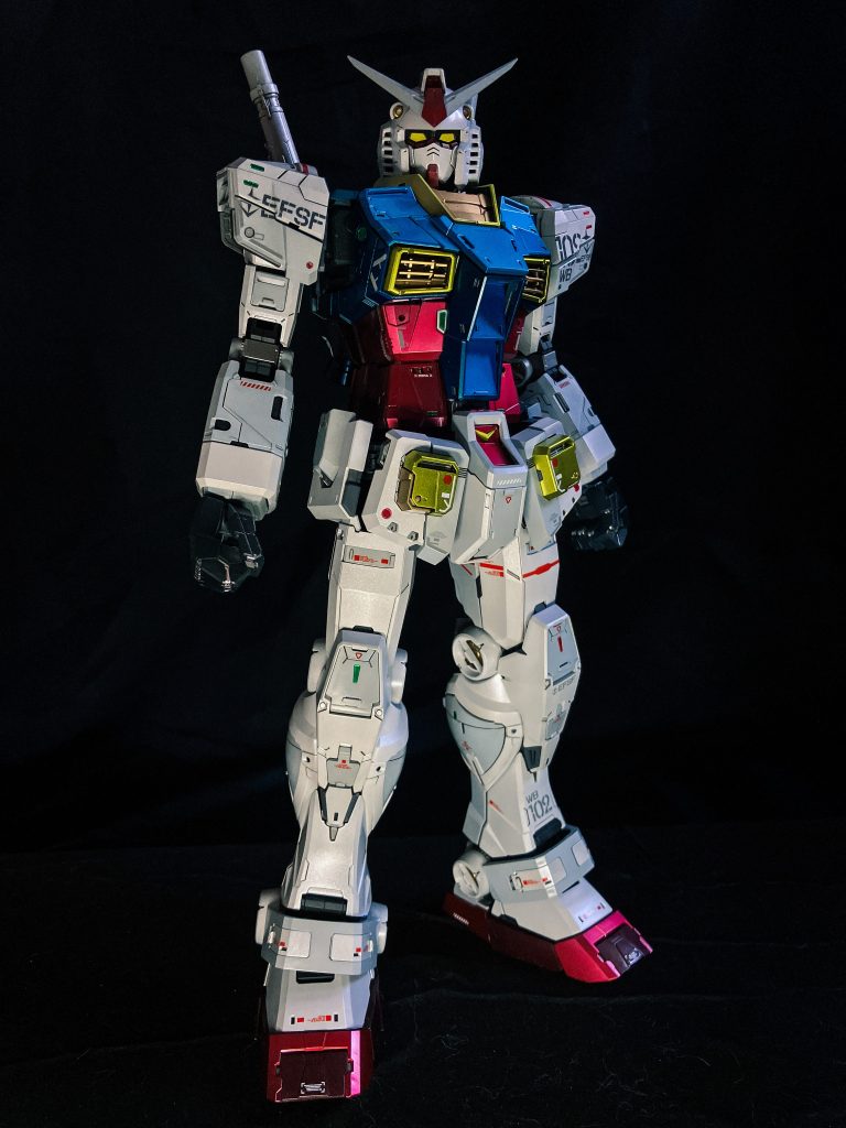 PGU:RX-78-2 ガンダム キャンディ塗装–5枚目/制作者：@Nekohige0511