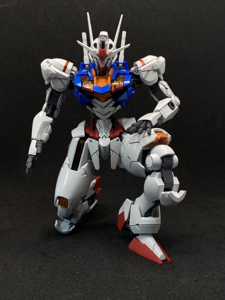 自分はクリアーコートしていない塗装面が大好きなので今回クリアコートしていません。最新ののキットを作成して非常に楽しかったです。エアリアルもまた作りたいキットとなりました。ご覧いただきありがとうございました😊