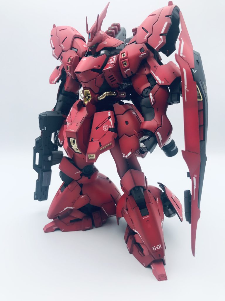 大好きな「逆襲のシャア」の機体、楽しく製作しました。