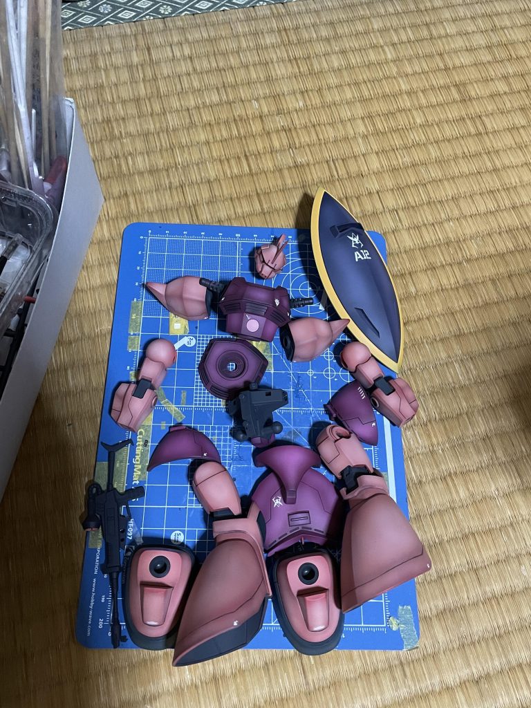 HG070 シャア専用ゲルググ–2枚目/制作者：ひいくん