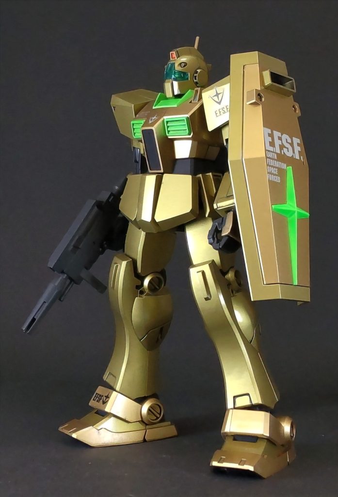 HG 金ぴかジムⅡ–2枚目/制作者：三代目和菓子屋