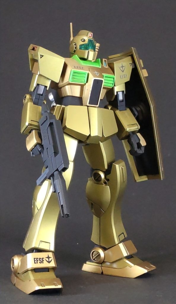 HG 金ぴかジムⅡ–3枚目/制作者：三代目和菓子屋