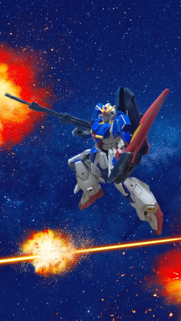 背景貼り付けて出来上がり 