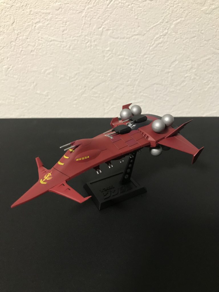 背部の筋彫り部の塗り分けをしたのは正解でした