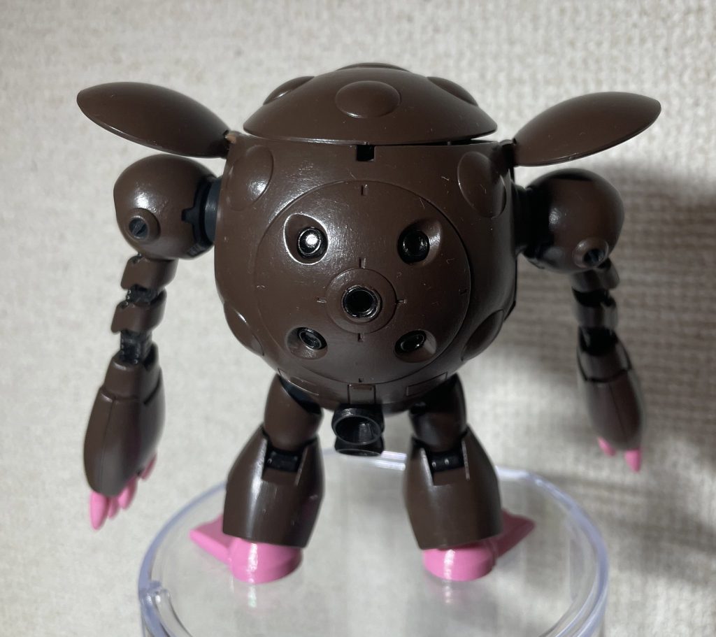 後ろから見ても可愛らしさがあります。