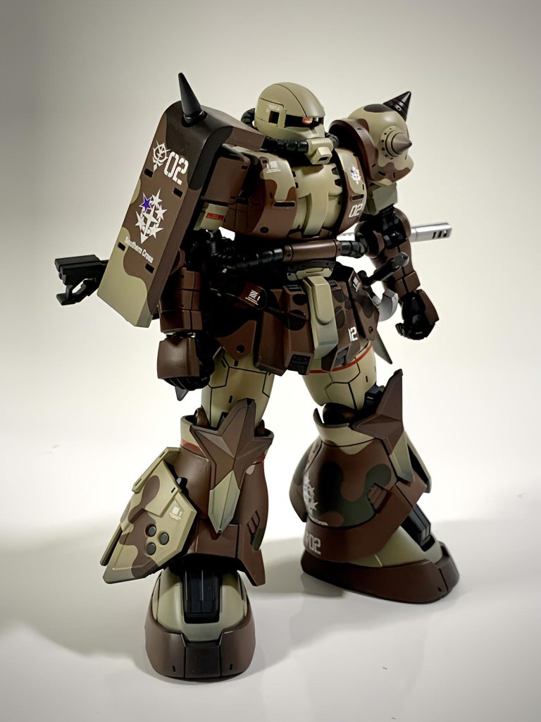 ms-06gd 高機動型ザク(地上用)ウォルド機–5枚目/制作者：shotaro