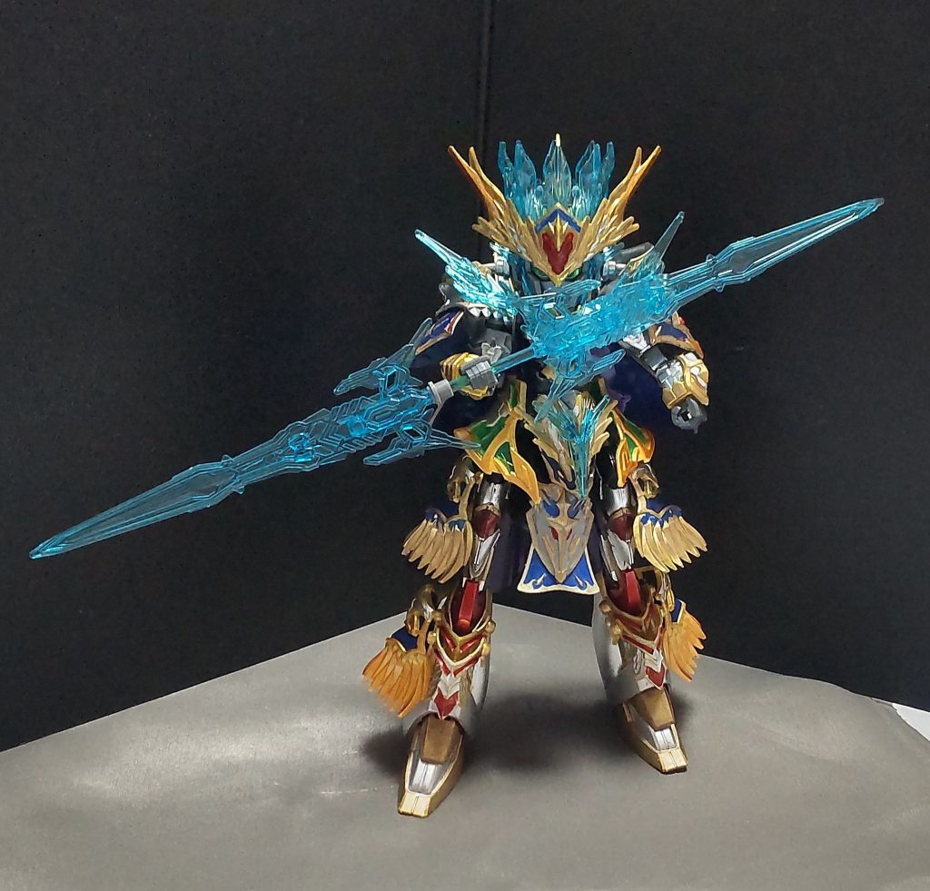 今回は新武装としてエクスカリバーを2本使用して、「カリバーンランサー」なる武器を作ってみました。