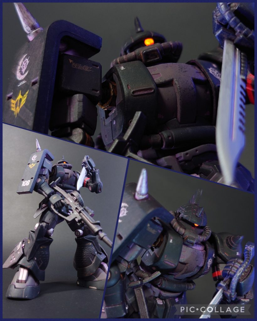 ヒートダガー逆手持ちで何となく厳つい感じを狙ってみました😜🔪