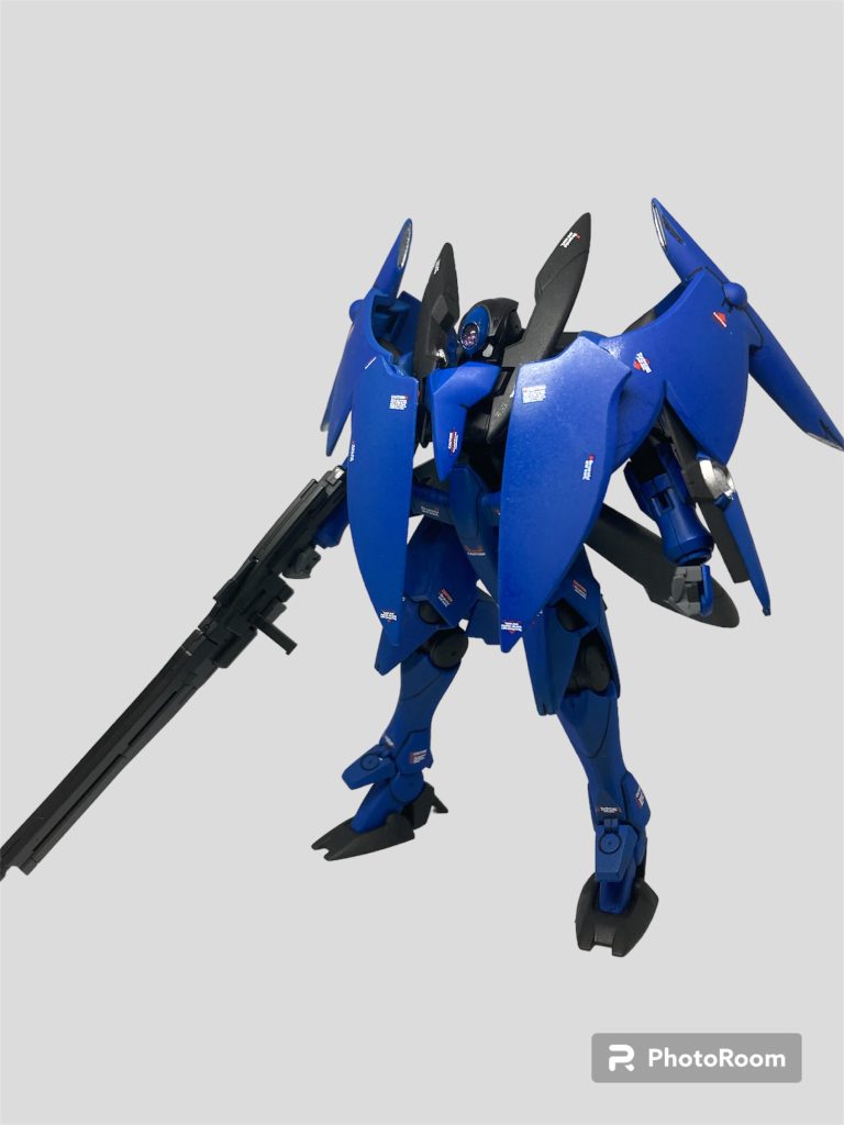 狙撃主体の時は前面に展開。