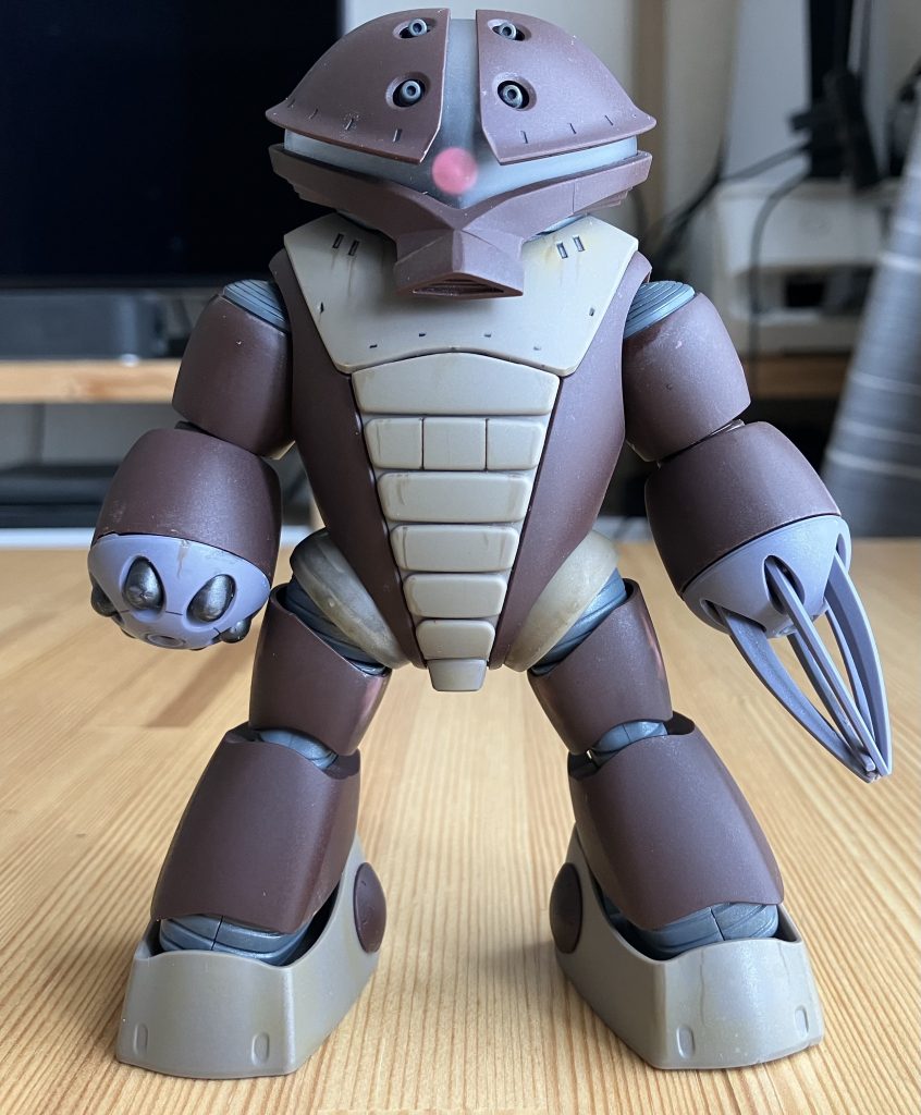 この写真なら塩がついたような装甲の質感と錆がマッチしていると思います！