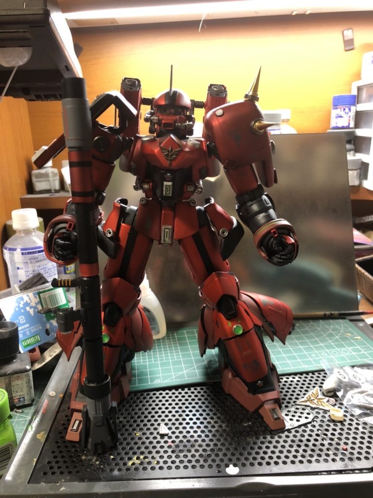 組み立てるもなんか、、バランスが変。