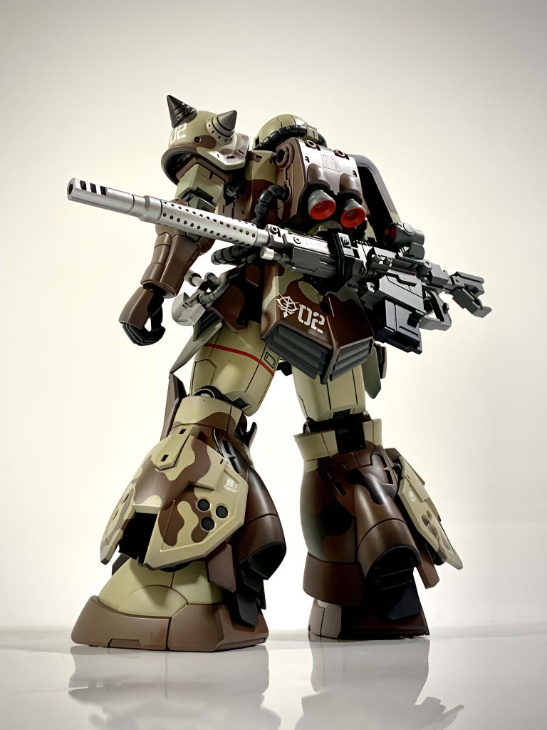 ms-06gd 高機動型ザク(地上用)ウォルド機–3枚目/制作者：shotaro