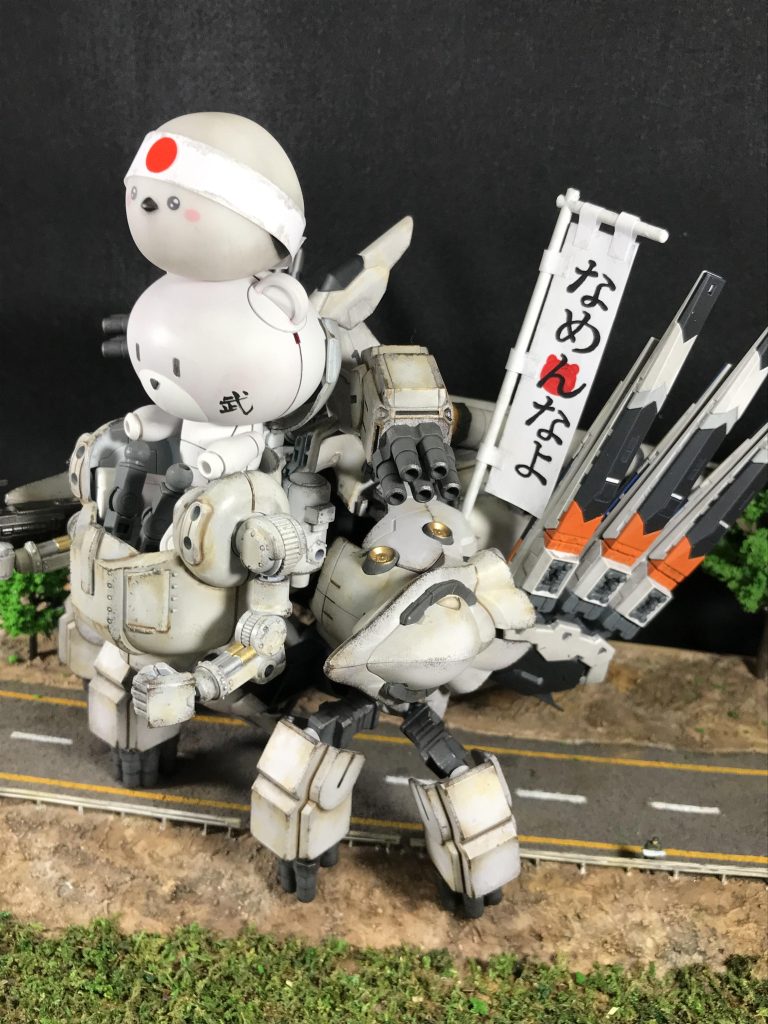 ちなみにクマと鳥(シマエナガ)には…それぞれ自衛隊員が乗り込んでいますシマエナガ…必要か?必要です…理由は後ほど…