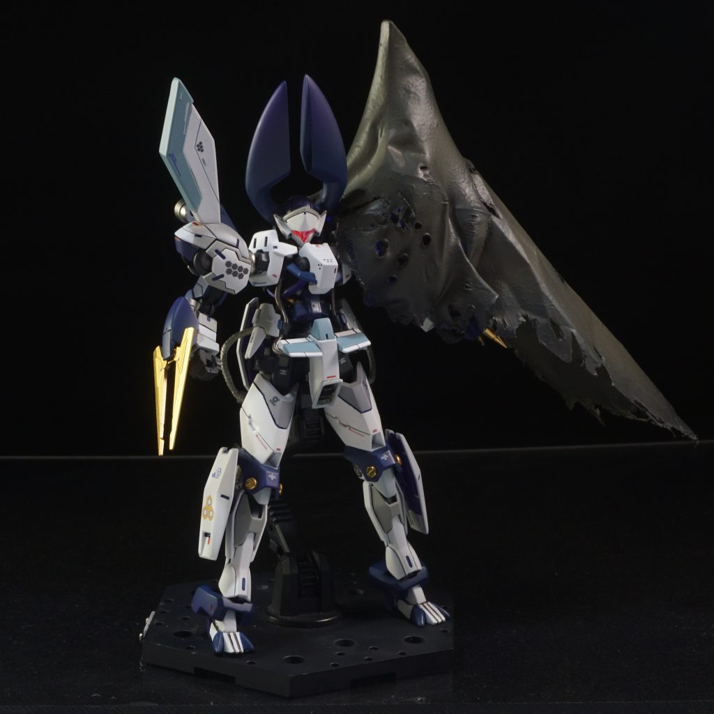 エクシアリペアイメージのマントポーズ