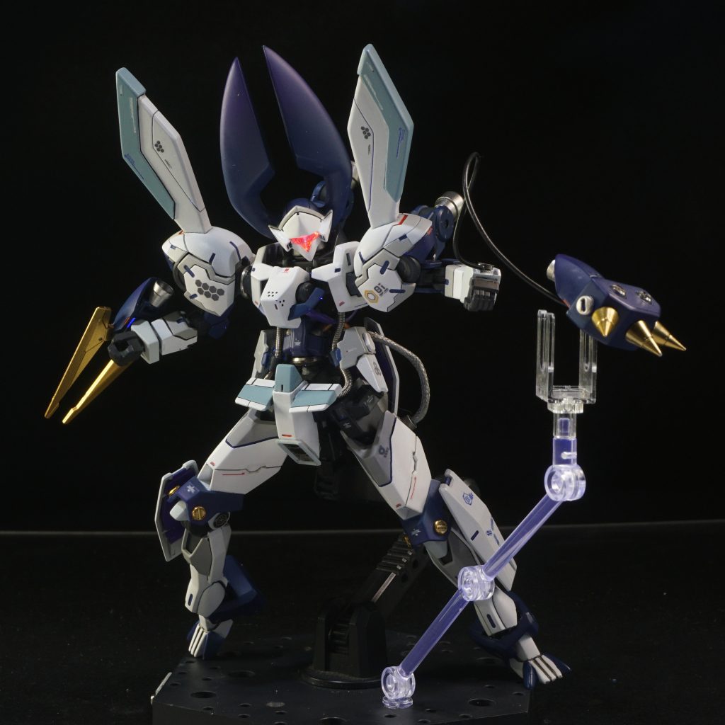 ピコペコハンマー射出!! (バーニアがついていてワイヤーで引き戻すことができます)