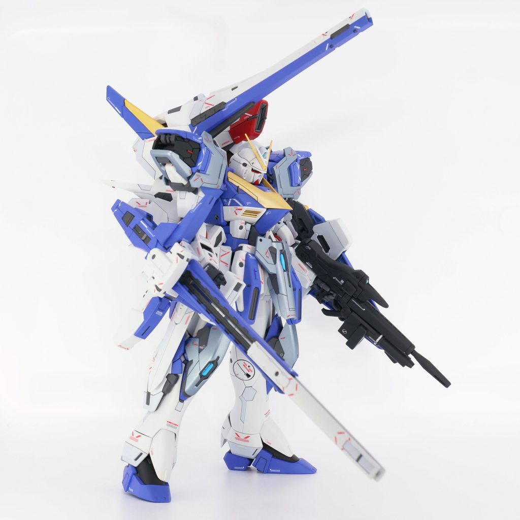 MG V2アサルトバスター2点セット MG V2アサルトバスターガンダム｜ゴセシケMkⅡさんのガンプラ