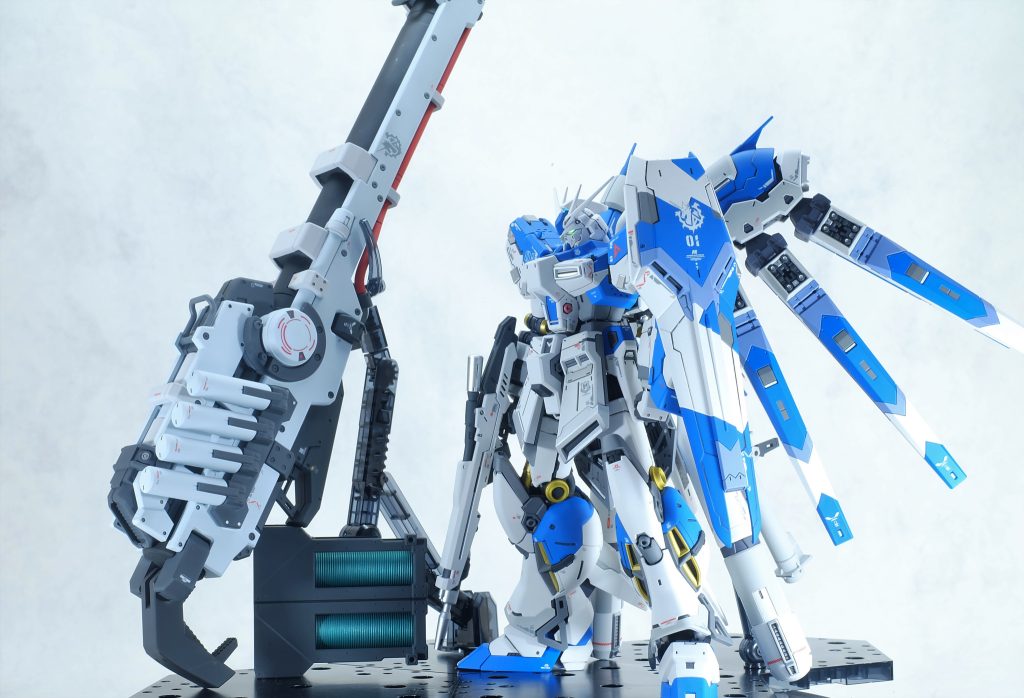 RG Hi-νガンダム　＋ハイパー・メガ・バズ―カランチャー＋エフェクト–6枚目/制作者：Tomato.nit